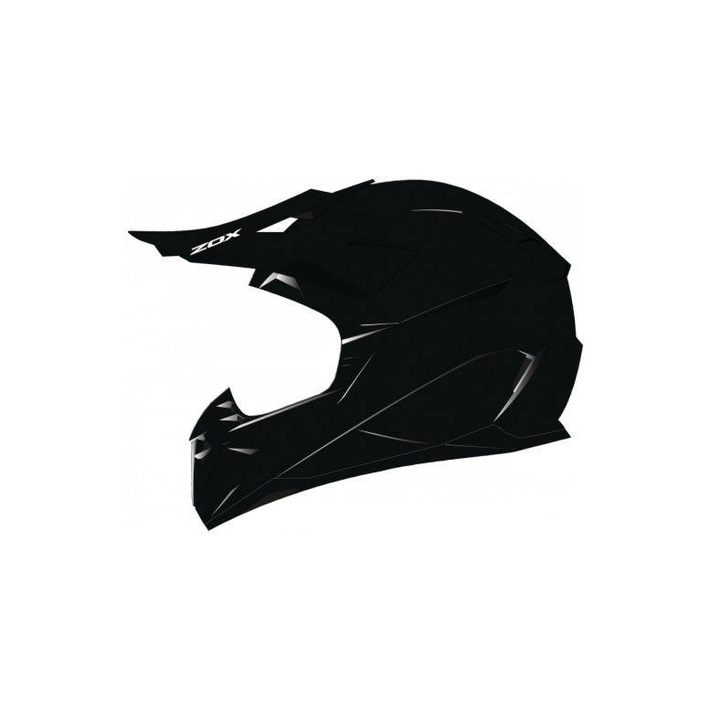 Zox Pulse Solid Helmet Peakboys